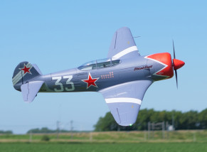 H-King Yak-11 Steadfast Einzelsitzer 6S Racer EPO 1450mm (PNF)